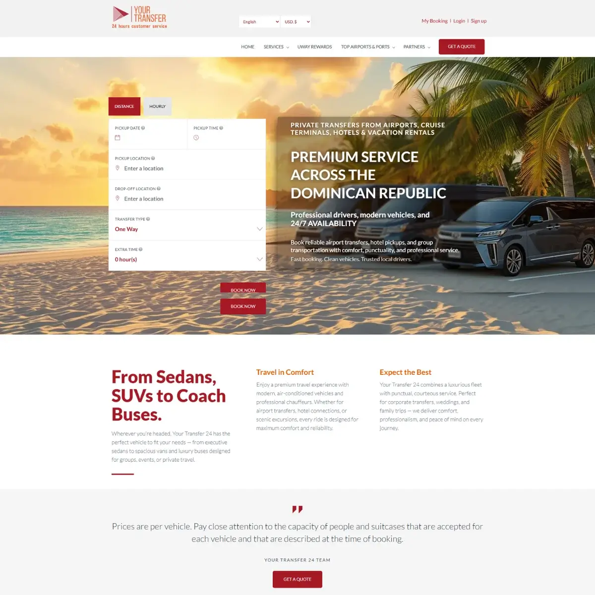 Yourtransfer24 - Portfolio - Uzair Ahmed