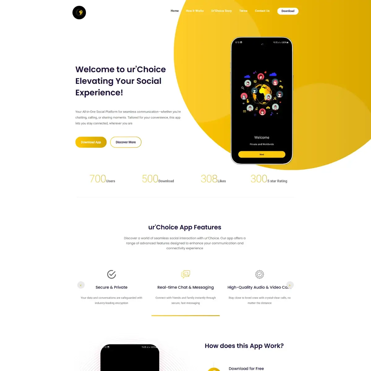 urChoice App - Portfolio